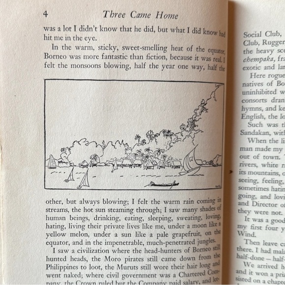 Vintage 1947 Three Came Home by Agnes Newton Keith – WWII POW Memoir - Picture 9 of 10